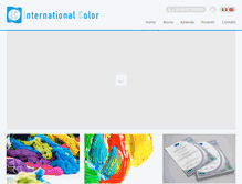 Tablet Screenshot of internationalcolor.it